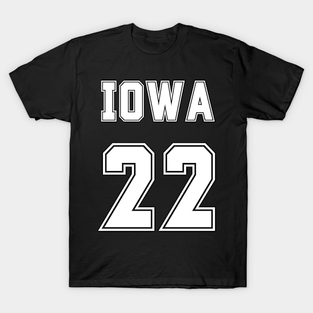 Iowa #22 shirt, Clark Shirt, Caitlin Clark T-Shirt by PrettyMerch